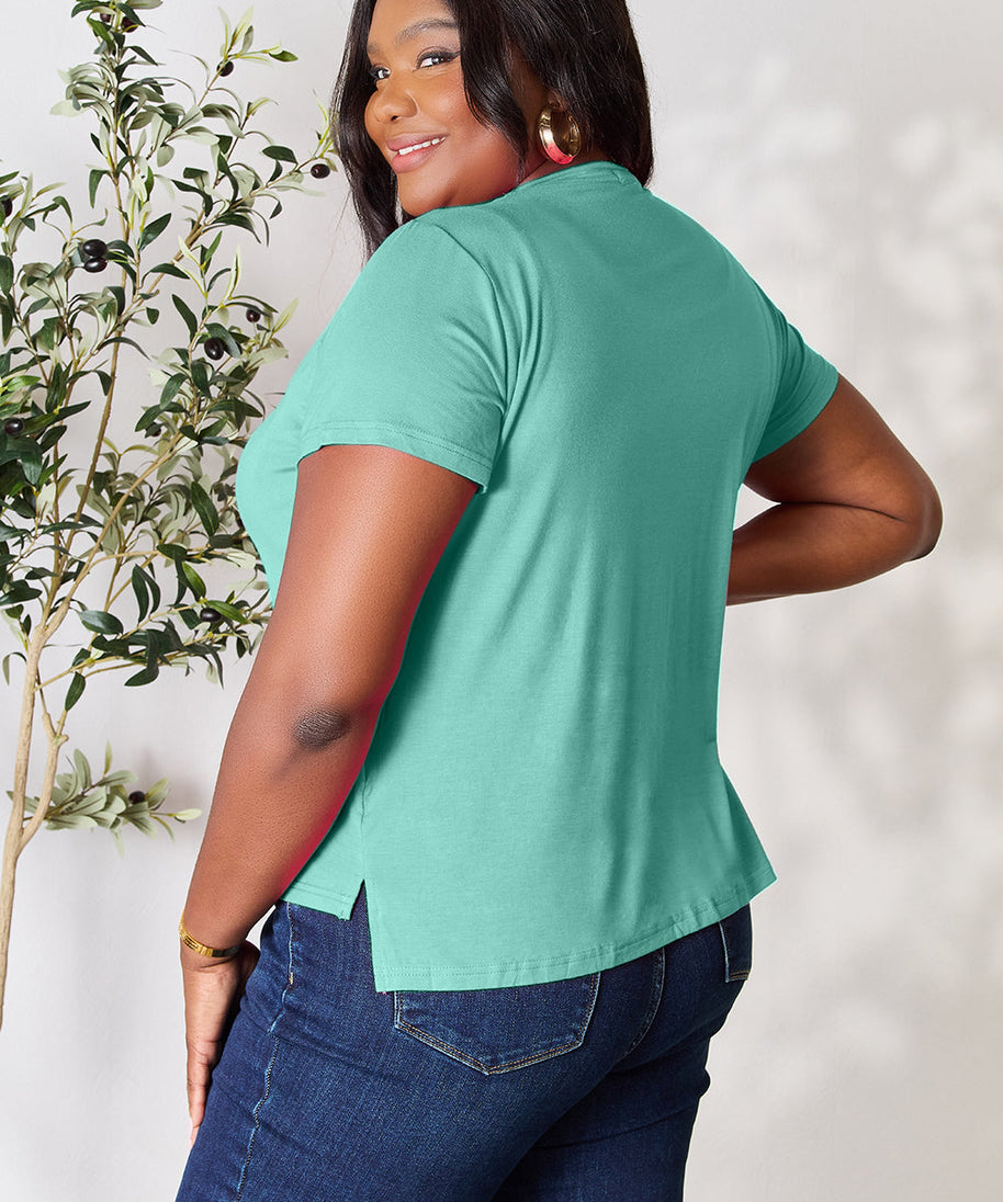 Basic Bae Full Size Round Neck Short Sleeve T-Shirt