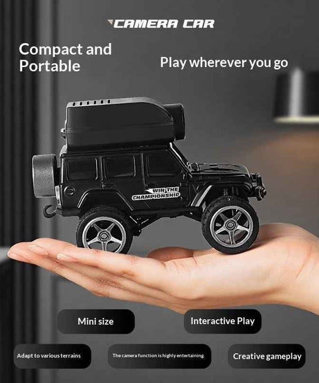 Alloy Desktop Racing 4WD Climbing Remote-controlled Off-road Model Toy Video Car