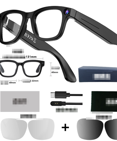 AI Camera Smart Glasses