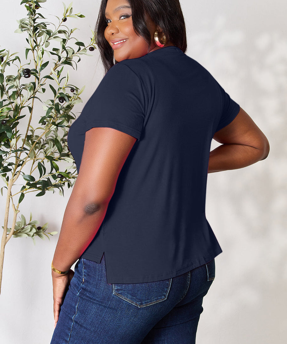 Basic Bae Full Size Round Neck Short Sleeve T-Shirt