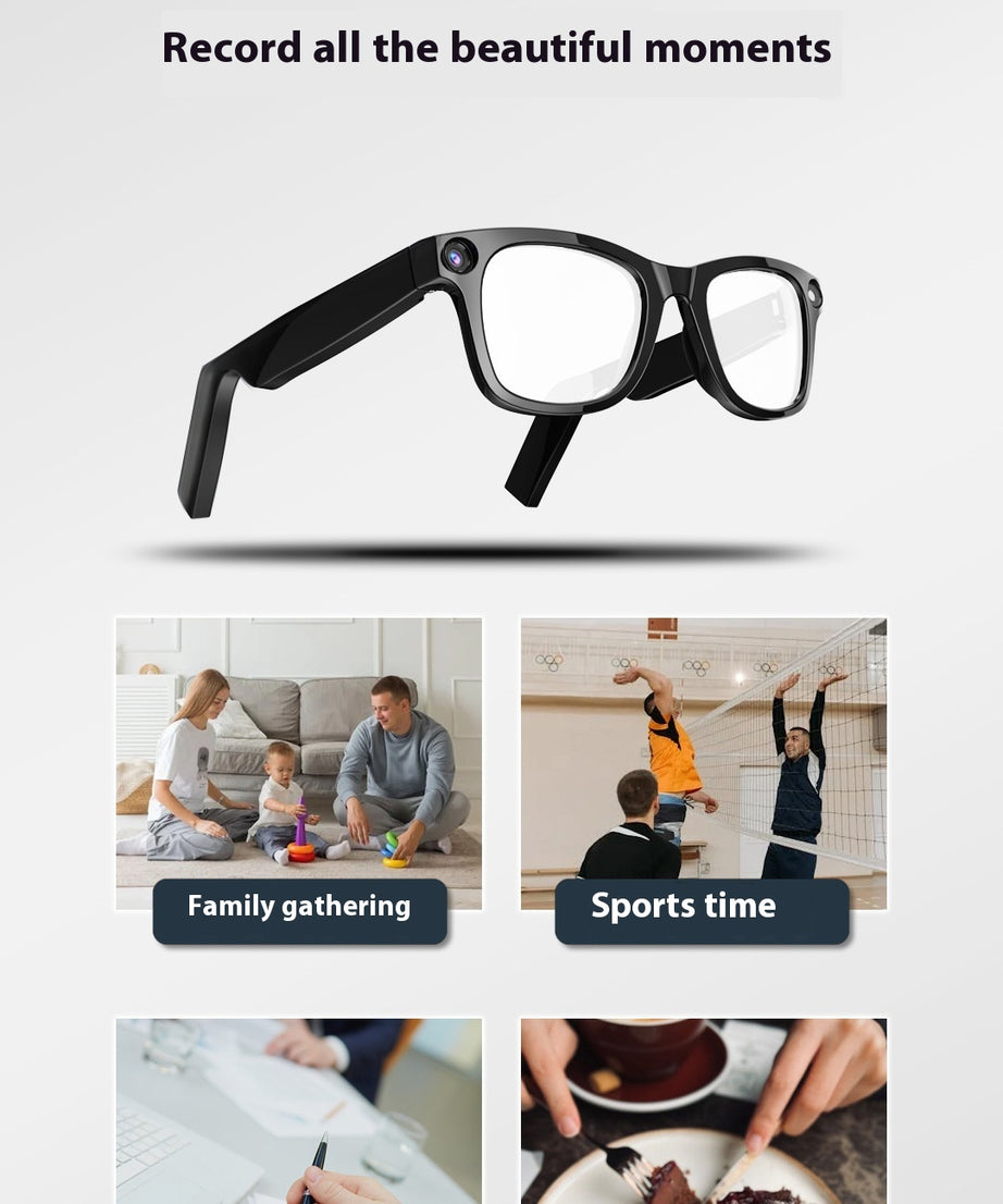 AI Camera Smart Glasses