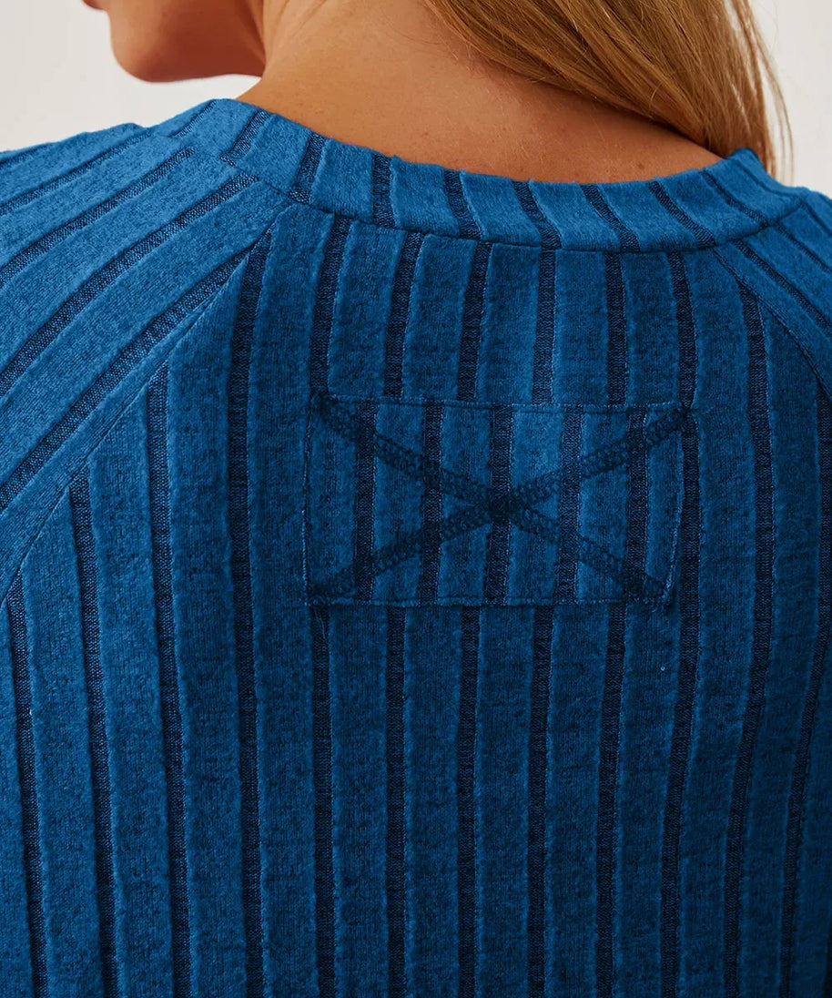 Basic Bae Full Size Ribbed Thumbhole Sleeve T-Shirt