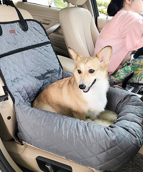 New Multifunctional Pet Car Bed with Thick Cushion