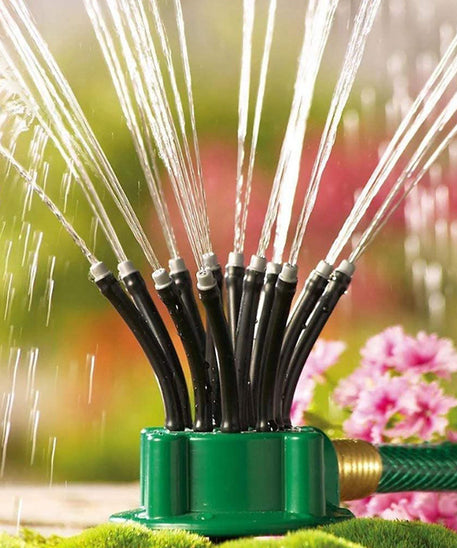 360-Degree Automatic Multi-Head Garden Sprinkler