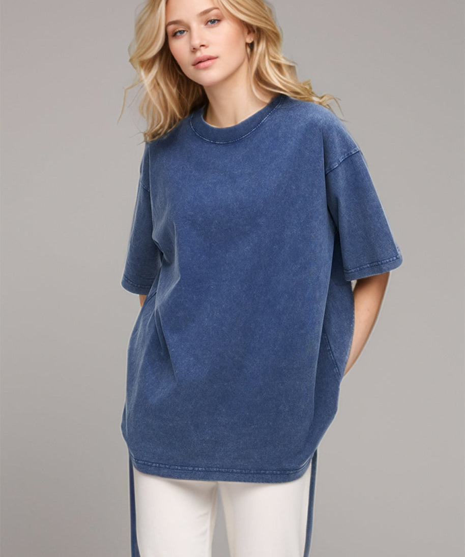 Basic Bae Round Neck Half Sleeve T-Shirt