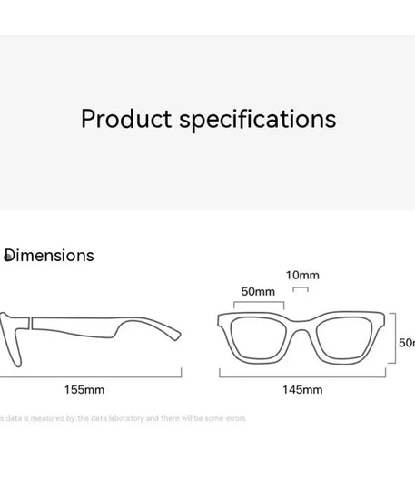 Smart Glasses Bluetooth Sunglasses – Wireless Headset Eyewear