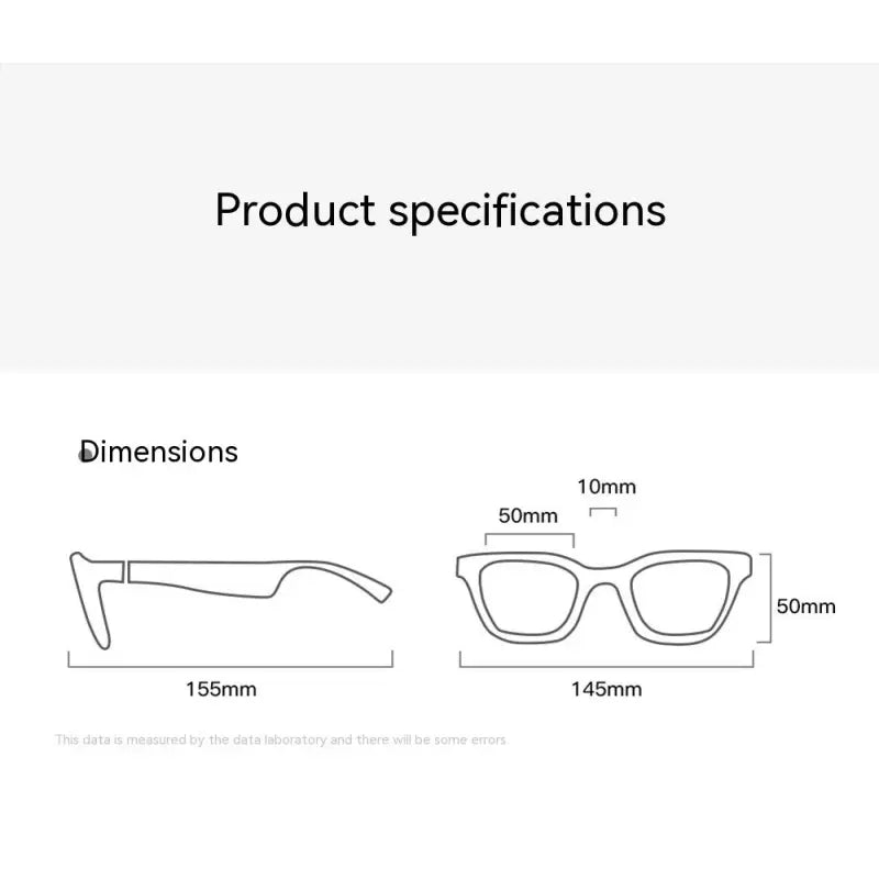 Smart Glasses Bluetooth Sunglasses – Wireless Headset Eyewear