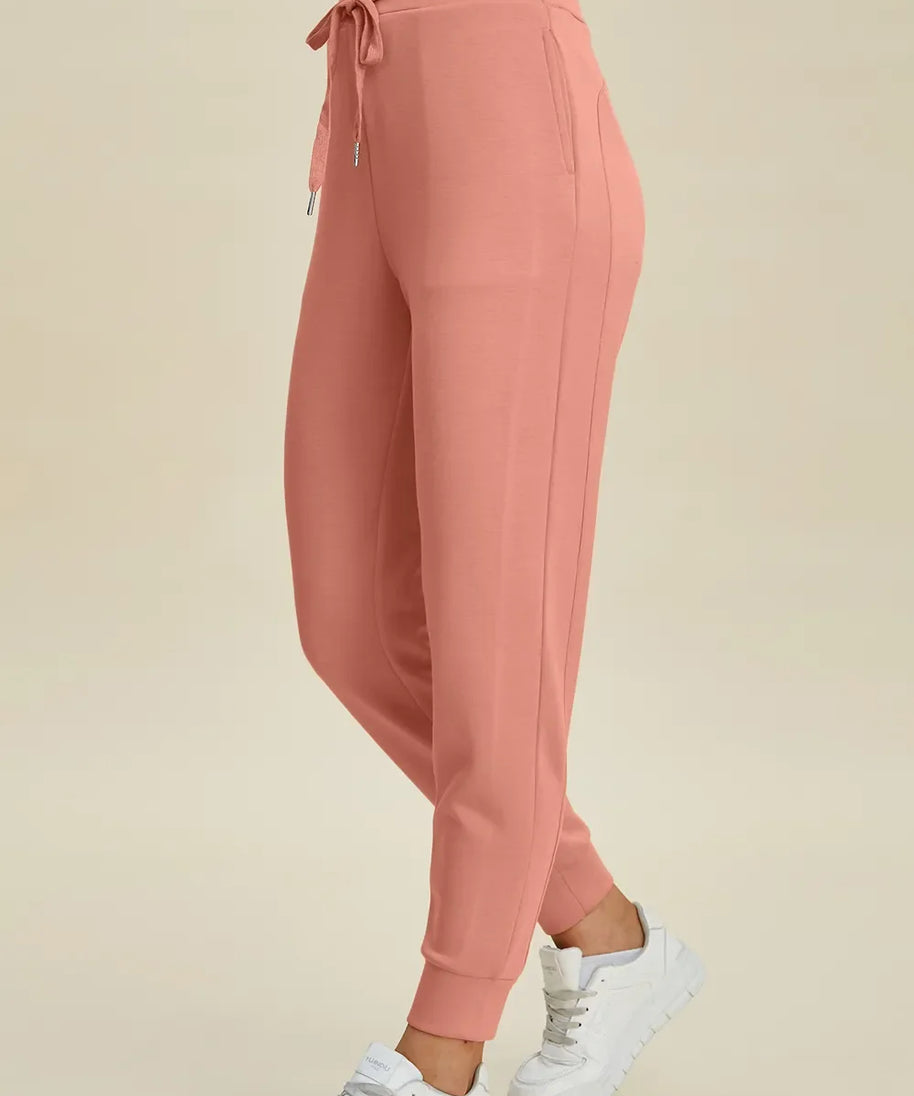 Basic Bae Full Size Air Scuba Drawstring High Waist Joggers