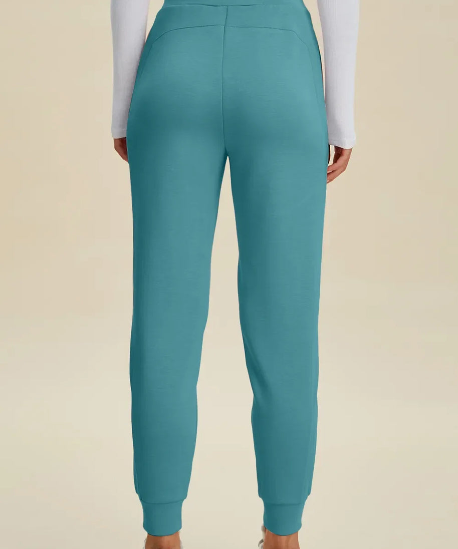 Basic Bae Full Size Air Scuba Drawstring High Waist Joggers