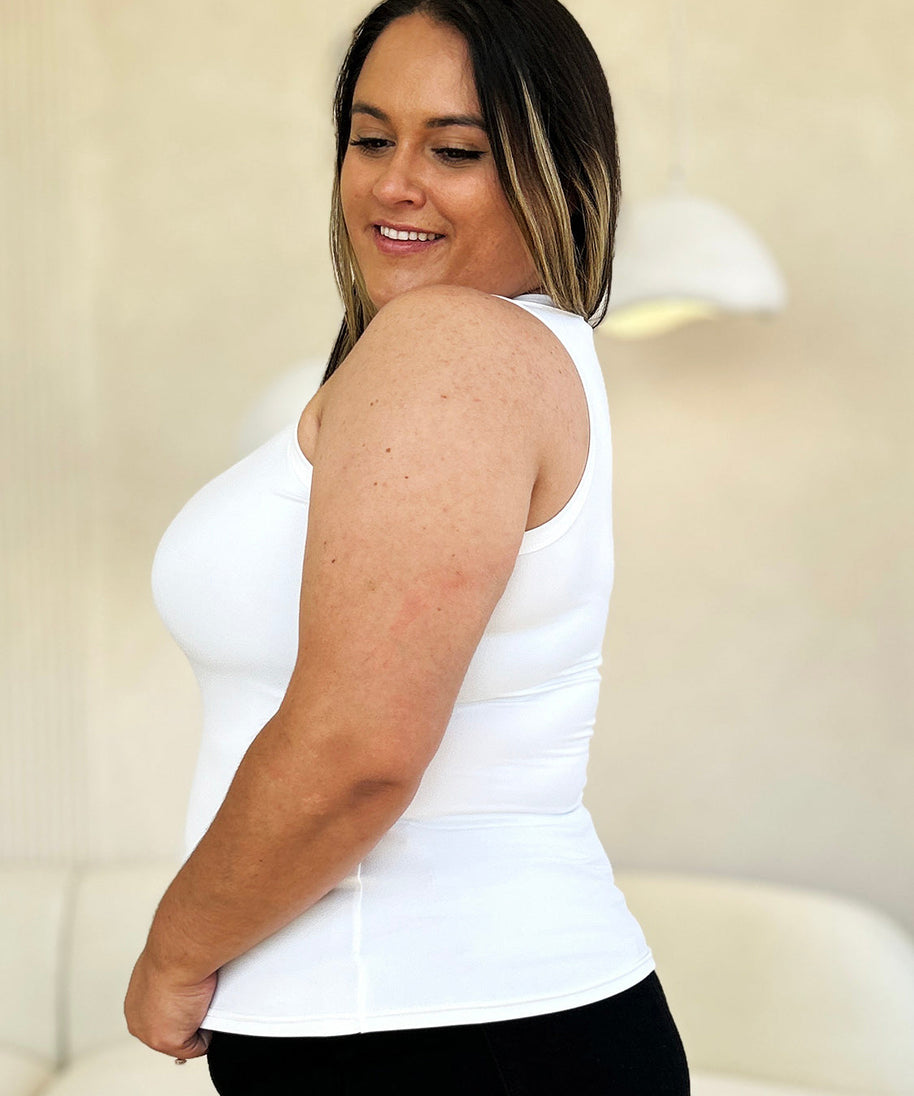 Basic Bae Full Size Round Neck Slim Tank
