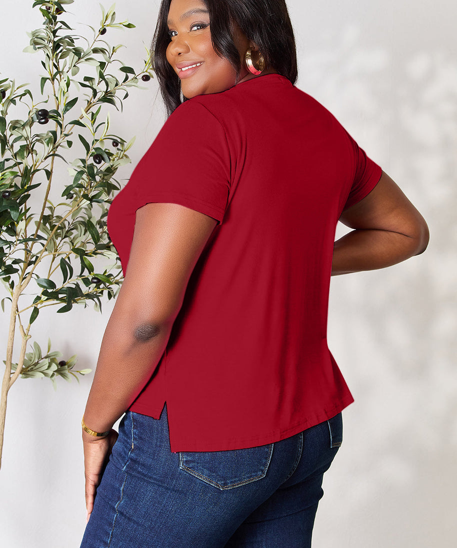 Basic Bae Full Size Round Neck Short Sleeve T-Shirt
