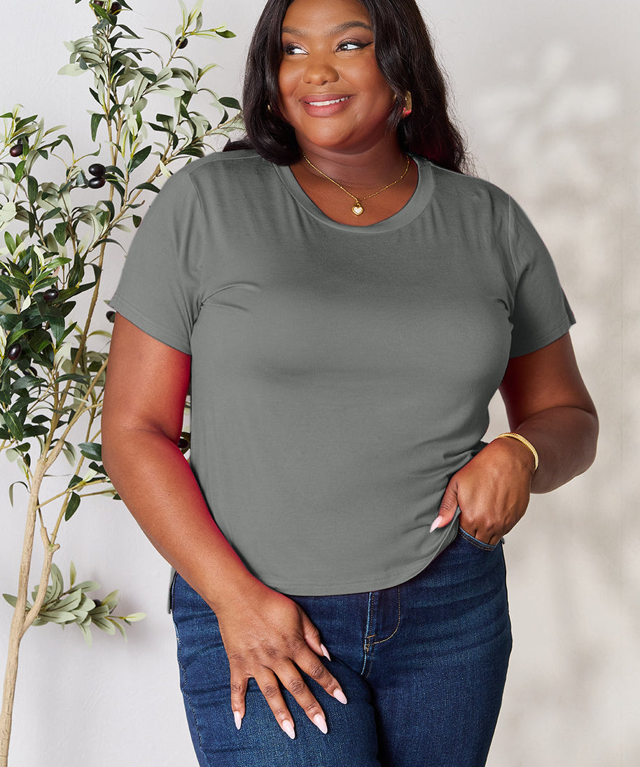 Basic Bae Full Size Round Neck Short Sleeve T-Shirt