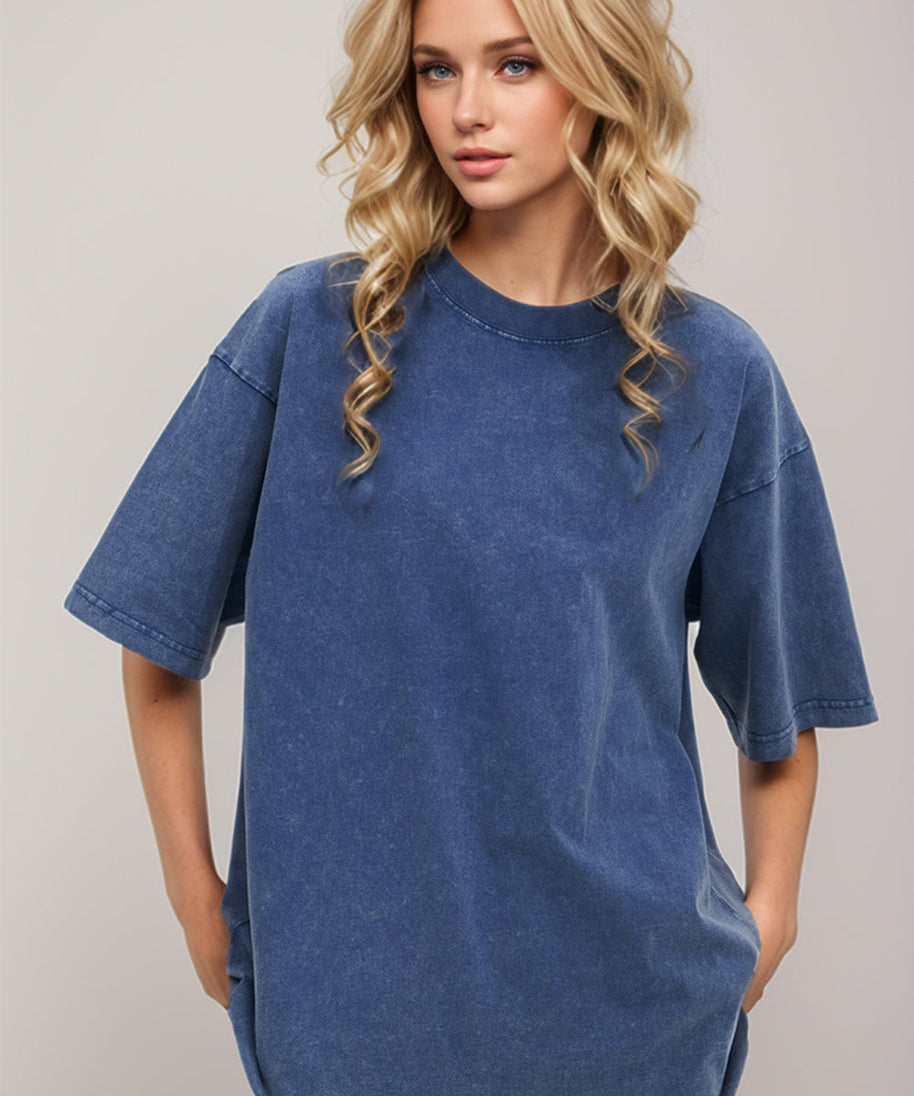 Basic Bae Round Neck Half Sleeve T-Shirt