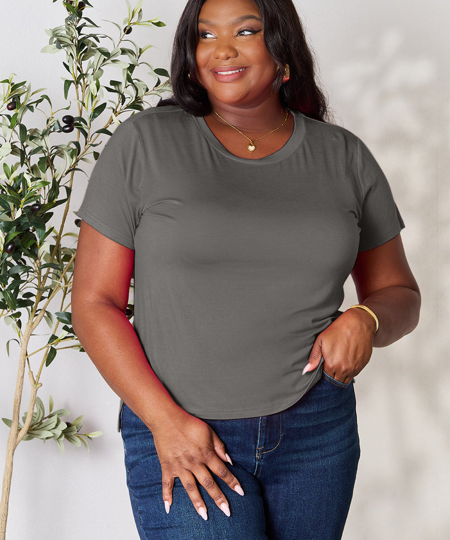 Basic Bae Full Size Round Neck Short Sleeve T-Shirt