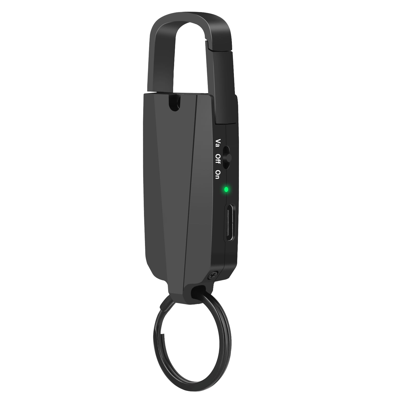 64GB Digital Voice Recorder with Playback - Keychain Voice Activated Recorder Audio Recording Device - 760 Hours Capacity for Lectures Meetings Music