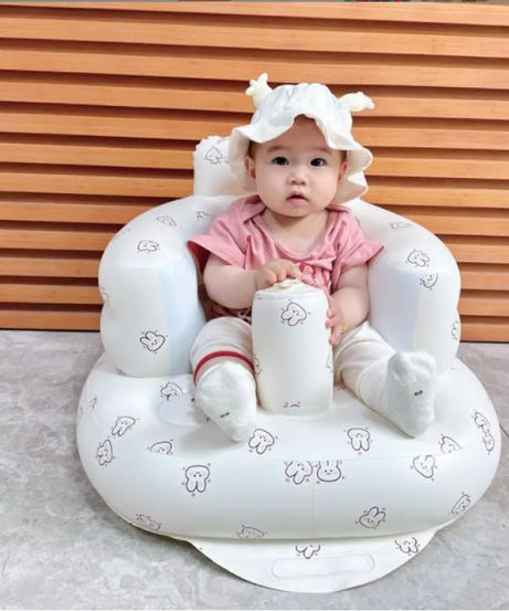 Inflatable Baby Chair for Dining & Bath