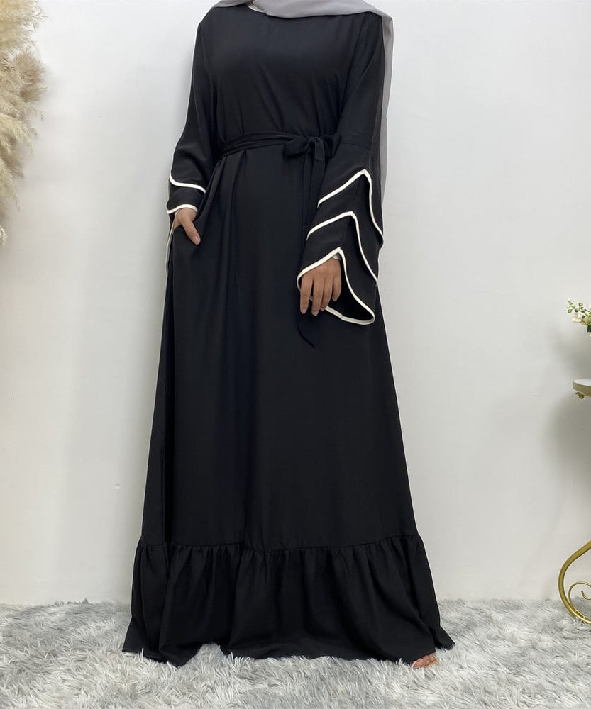 Muslim Fashion Dress for Women at Hem
