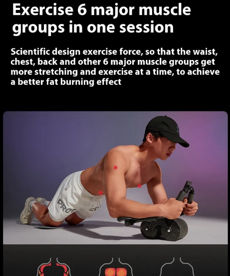 Automatic Rebound Abdominal Wheel