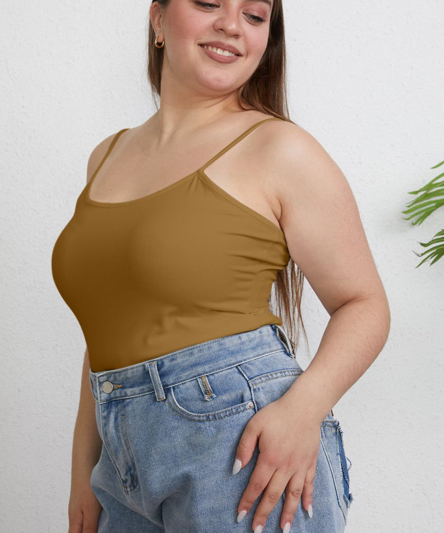 Basic Bae Full Size Round Neck Slim Cami