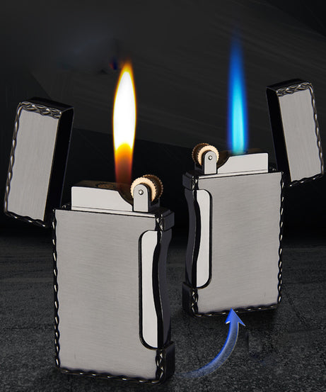 Personalized Double Flame Rechargeable Metal Lighter