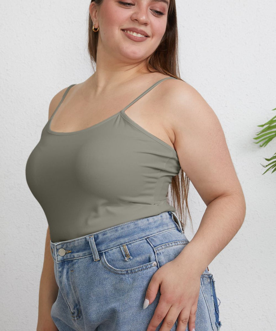 Basic Bae Full Size Round Neck Slim Cami