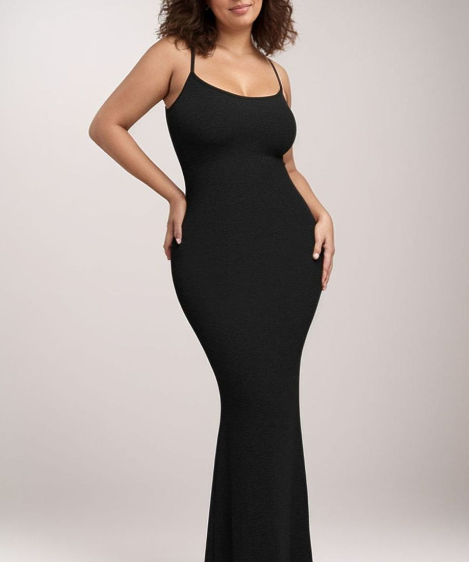 Basic Bae Built-In Shapewear Sleeveless Maxi Dress
