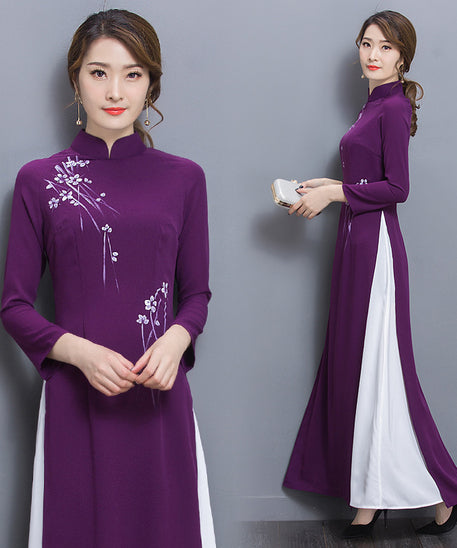 Improved Cheongsam, Tea Dress, Vintage Dress