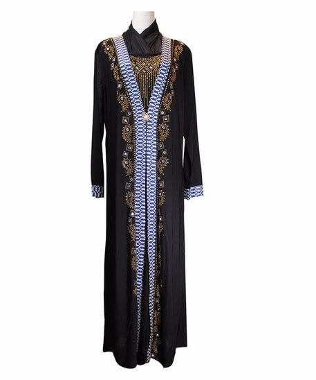 Beaded Dress for Muslim Ramadan Fashion