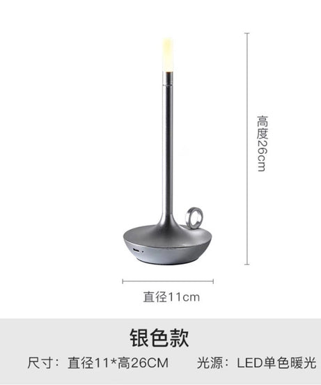 Chic LED Vintage Candle Table Lamp