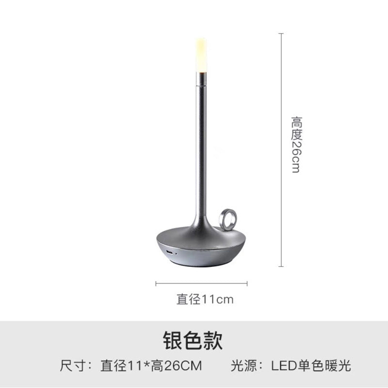 Chic LED Vintage Candle Table Lamp