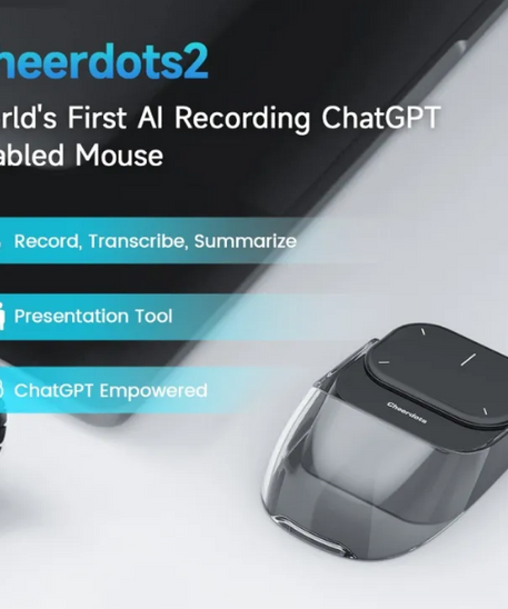 Smart Split Air Mouse – Wireless Ergonomic Air Mouse with AI Control