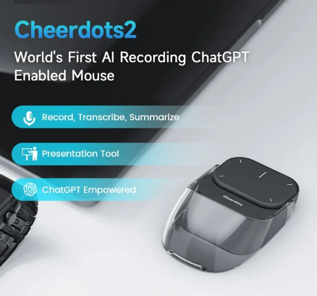 Smart Split Air Mouse – Wireless Ergonomic Air Mouse with AI Control