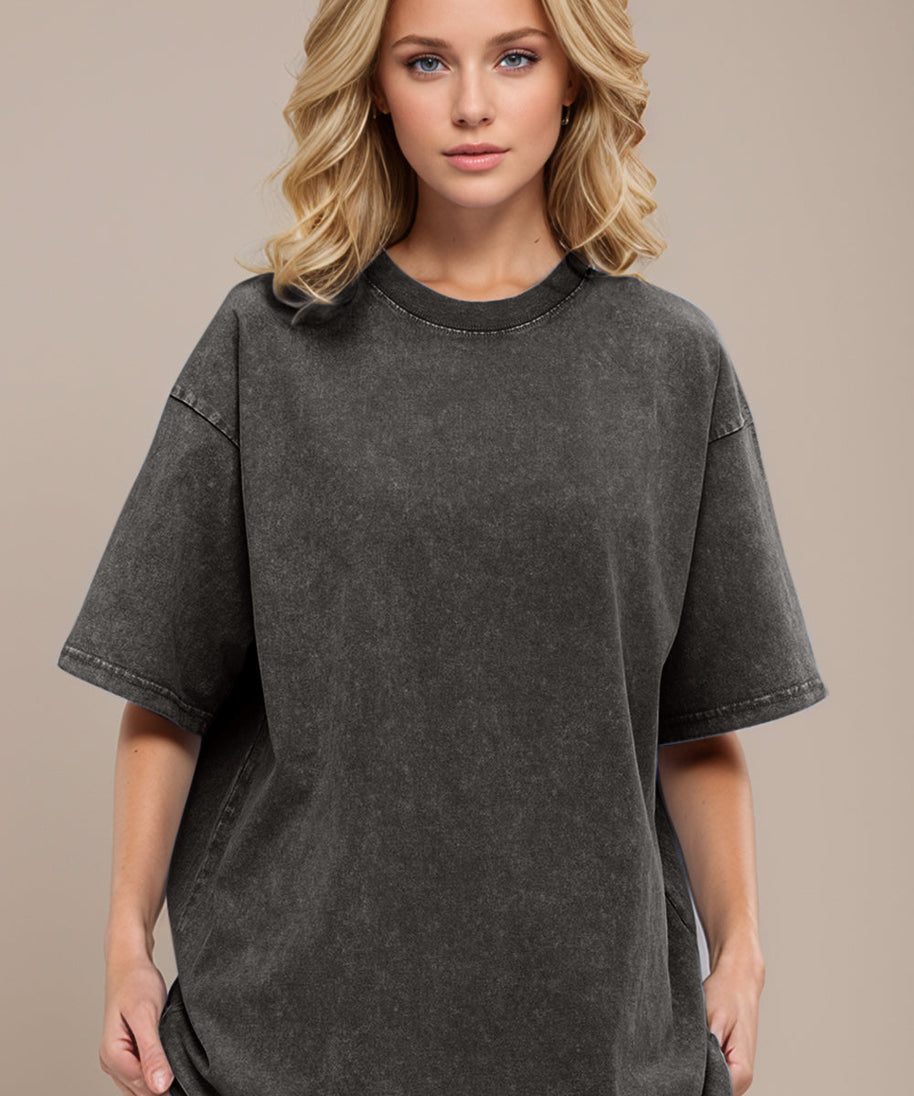 Basic Bae Round Neck Half Sleeve T-Shirt