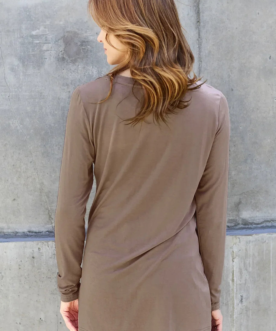 Basic Bae Full Size Round Neck Long Sleeve Top