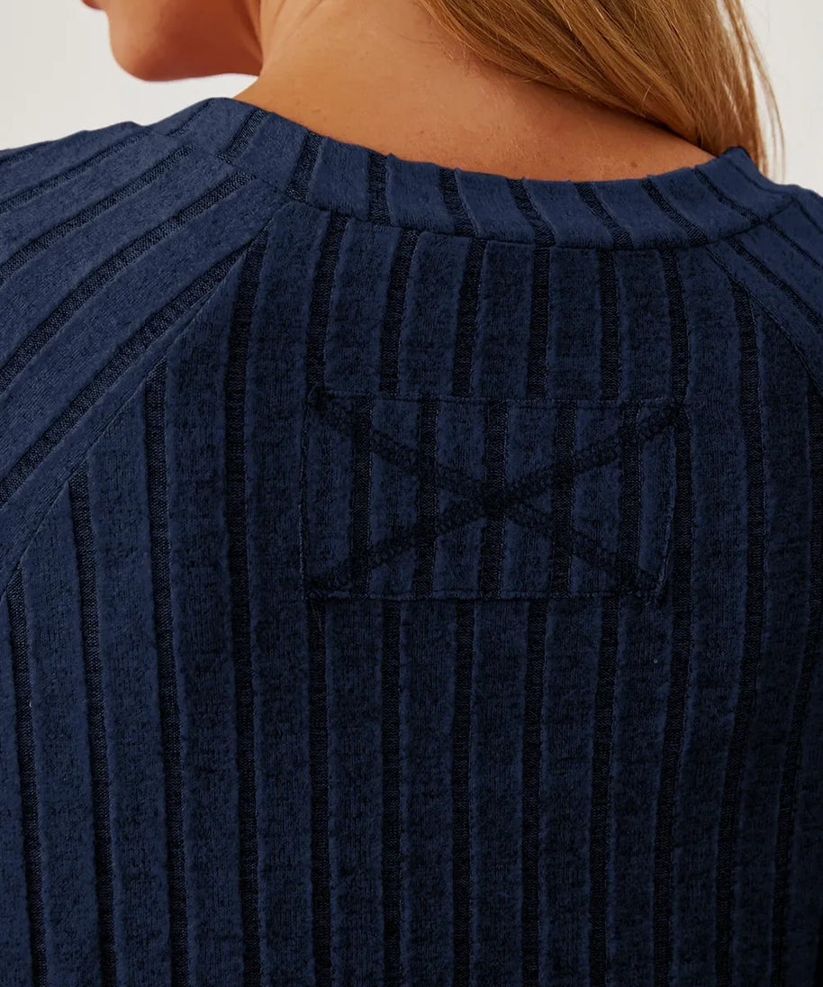 Basic Bae Full Size Ribbed Thumbhole Sleeve T-Shirt