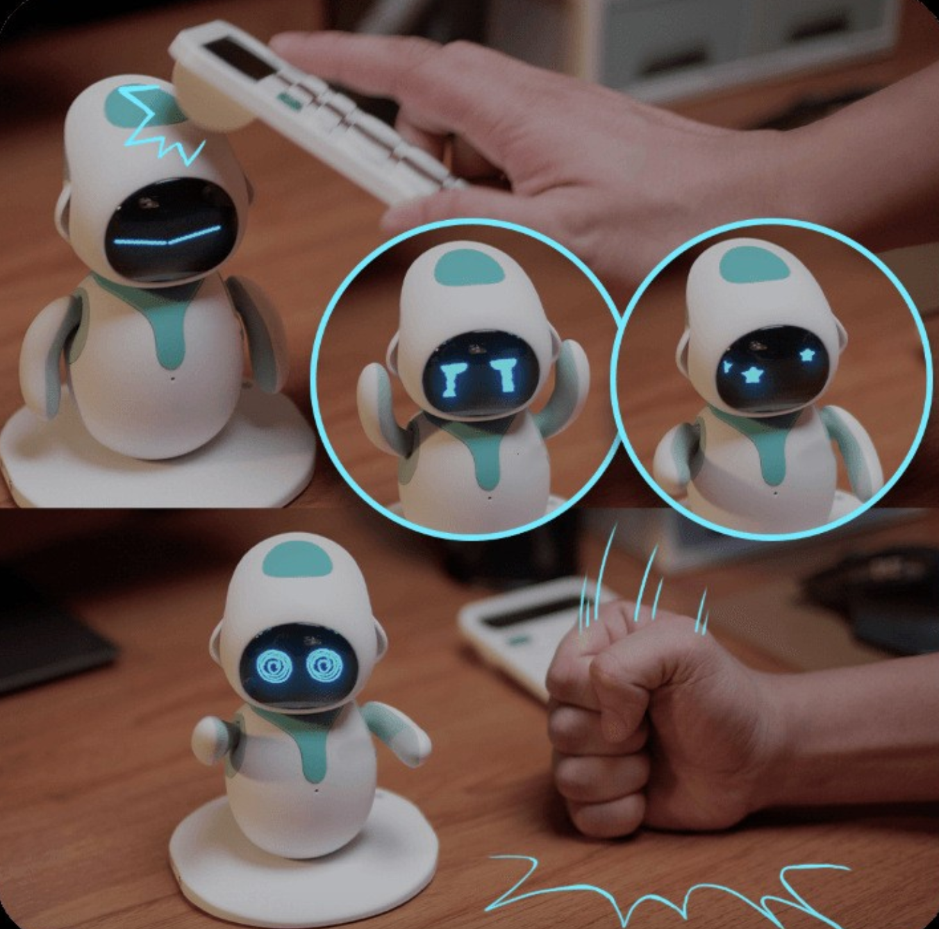 Erik Interactive Robot Toy – Touch & Somatosensory Control for Kids