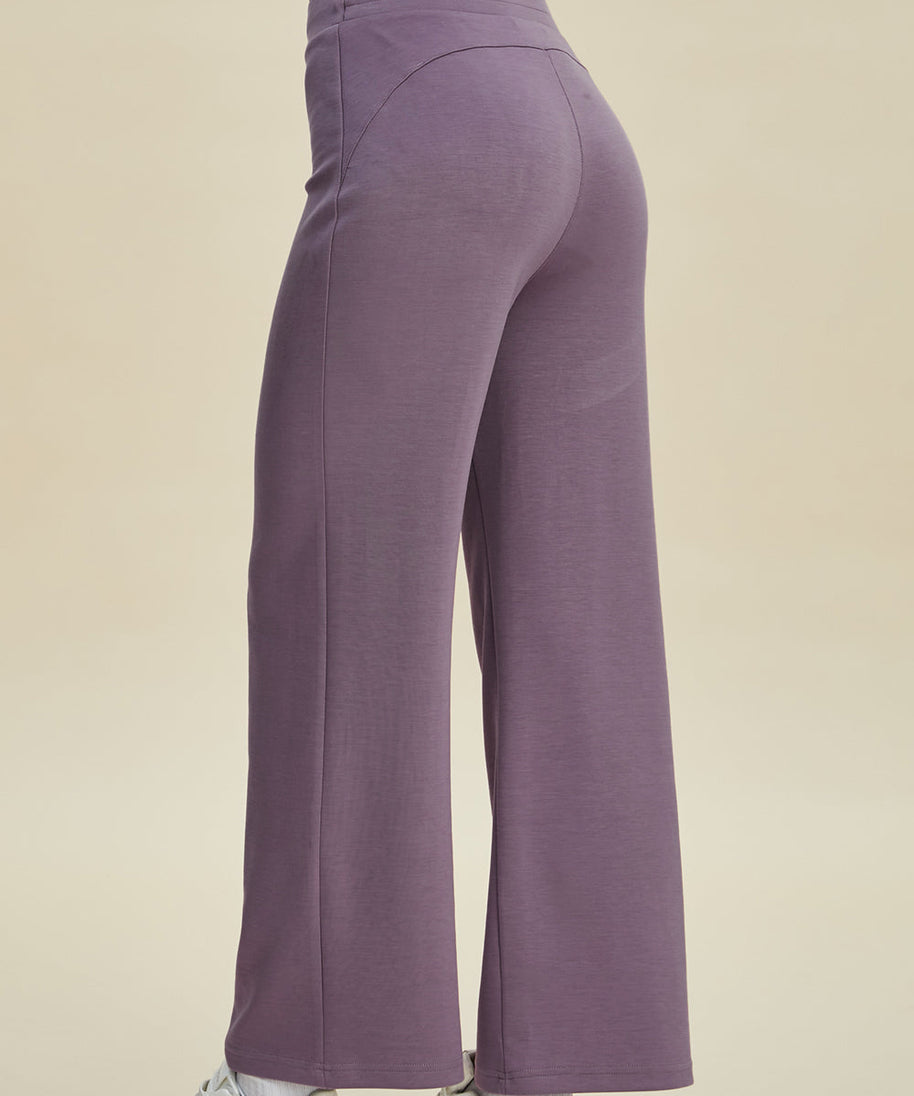 Basic Bae Full Size Air Scuba Drawstring Wide Leg Pants