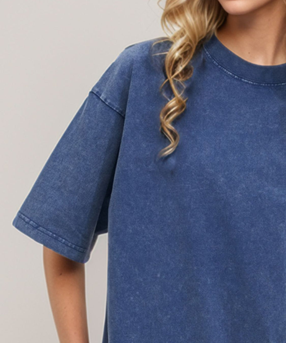 Basic Bae Round Neck Half Sleeve T-Shirt