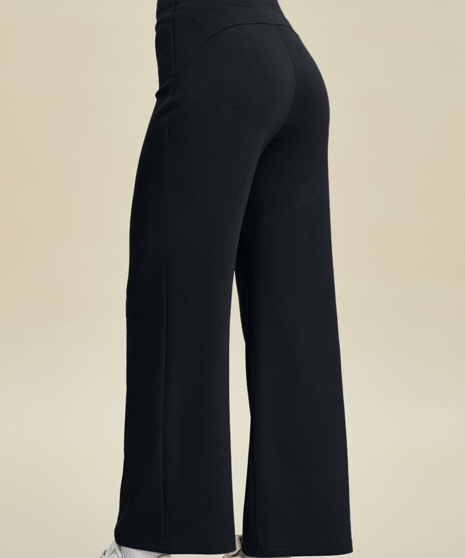 Basic Bae Full Size Air Scuba Drawstring Wide Leg Pants