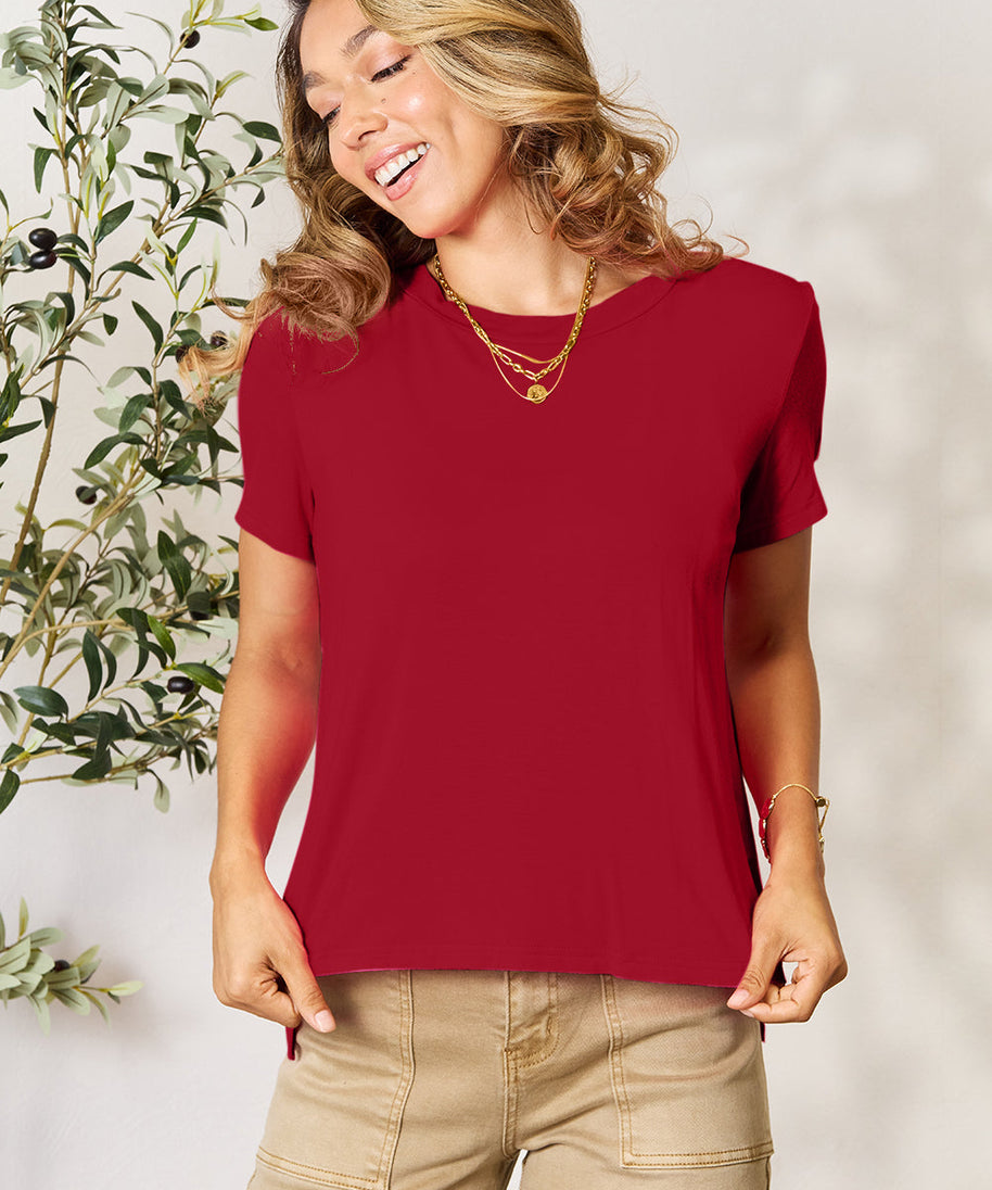 Basic Bae Full Size Round Neck Short Sleeve T-Shirt