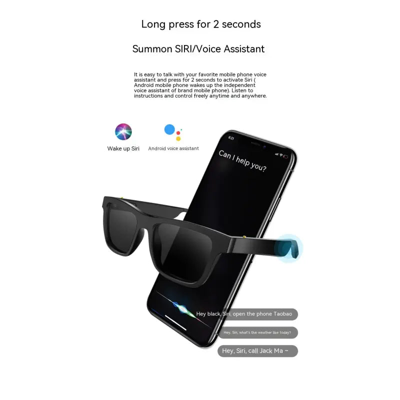 Smart Glasses Bluetooth Sunglasses – Wireless Headset Eyewear