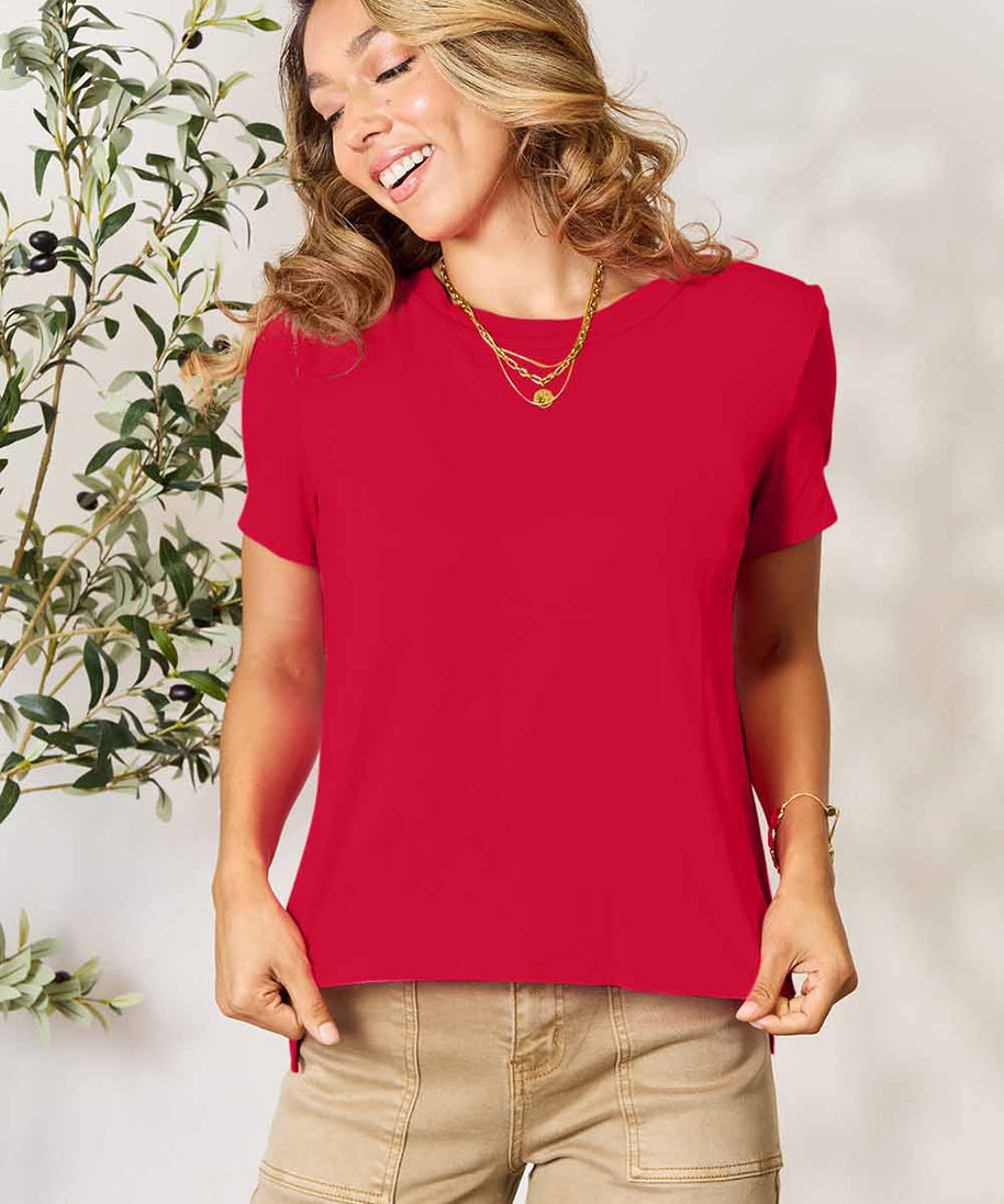 Basic Bae Full Size Round Neck Short Sleeve T-Shirt