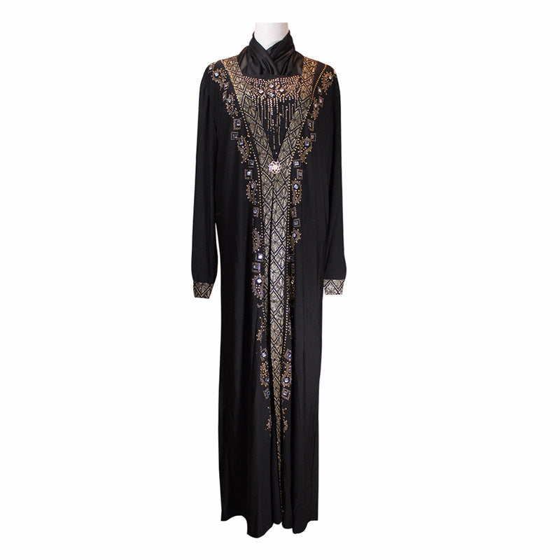 Beaded Dress for Muslim Ramadan Fashion