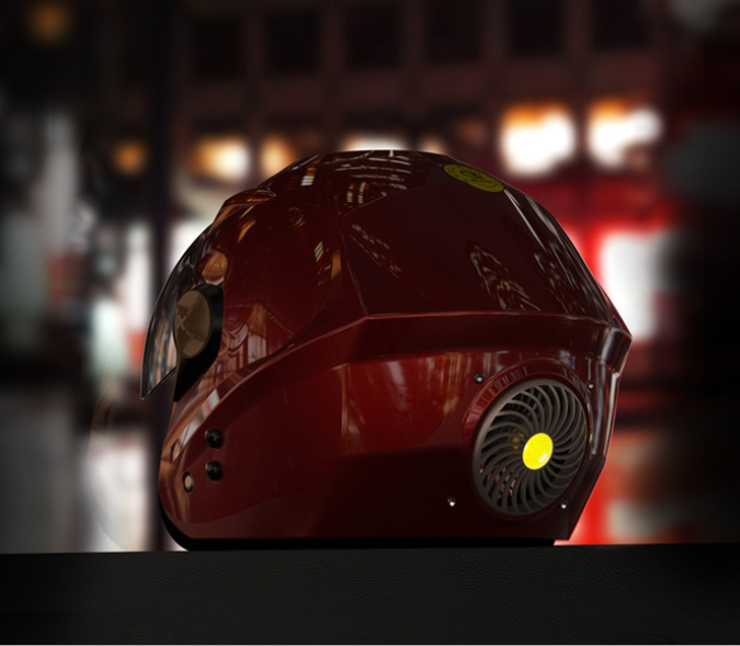 Casque Bluetooth avec ventilateur de refroidissement – Musique à énergie solaire