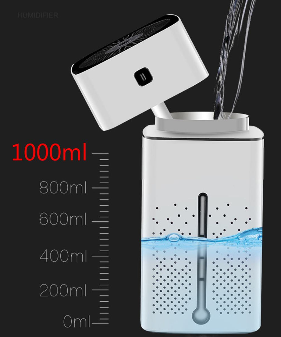 Home Mini Humidifier and Air Purifier for Bedrooms