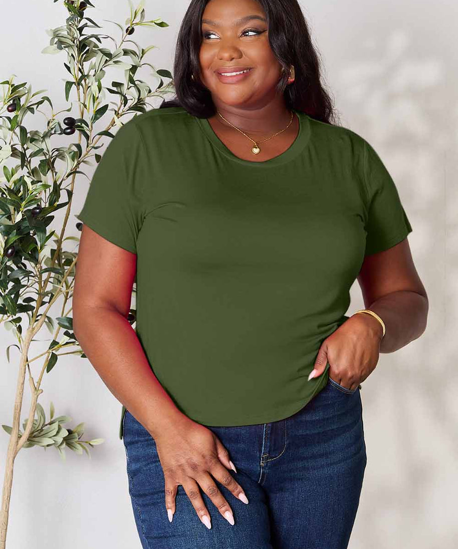 Basic Bae Full Size Round Neck Short Sleeve T-Shirt