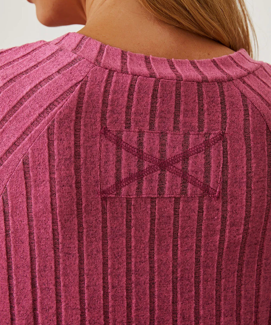 Basic Bae Full Size Ribbed Thumbhole Sleeve T-Shirt