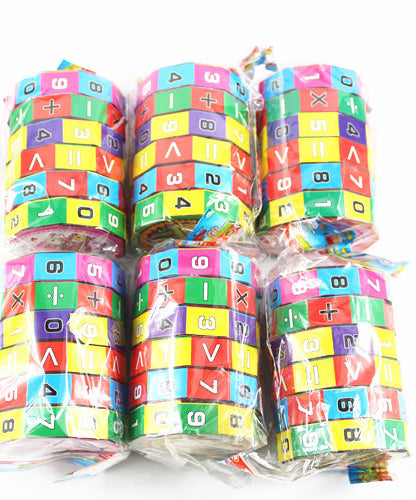 Jouet Cube Mathématique Éducatif pour Enfants – Puzzle d'Apprentissage Amusant