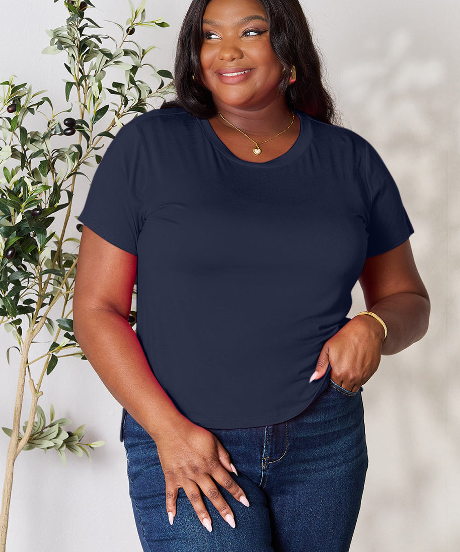 Basic Bae Full Size Round Neck Short Sleeve T-Shirt
