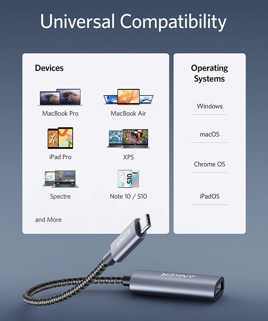 Anker <b>PowerExpand</b> USB-C to DisplayPort Adapter